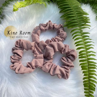 Cột Tóc, Buộc Tóc Scrunchie Vải Trơn phong cách hàn quốc - Ảnh thật