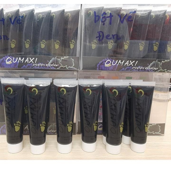 BỘT VẼ MÓNG OUMAXI 22ML HAI MÀU ĐEN VÀ TRẮNG