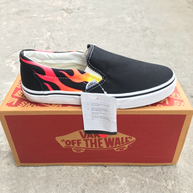 GIÀY VANS SLIP-ON LỬA NỮ [FULL BOX]