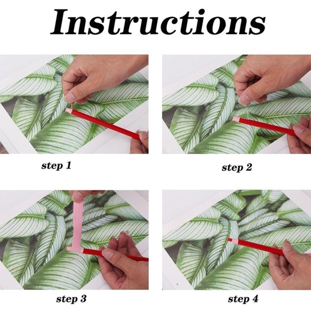 MELODG Bộ 12 Bút Lông Màu Đánh Dấu Cắt Không Cần Khoan Lỗ Có Thể Xóa Được