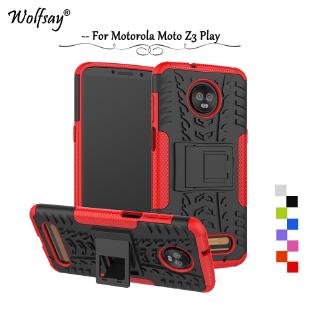 Ốp lưng nhựa cứng Cao Su Cứng Chống Sốc Cho Motorola Moto Z3 Play