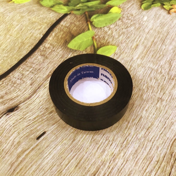 Băng keo/ băng dính cách điện Nanoco của Panasonic cuộn to đại, nhựa PVC siêu dính