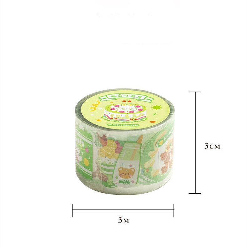 Miếng Dán Trang Trí Thủ Công Họa Tiết Cô Gái Dễ Thương