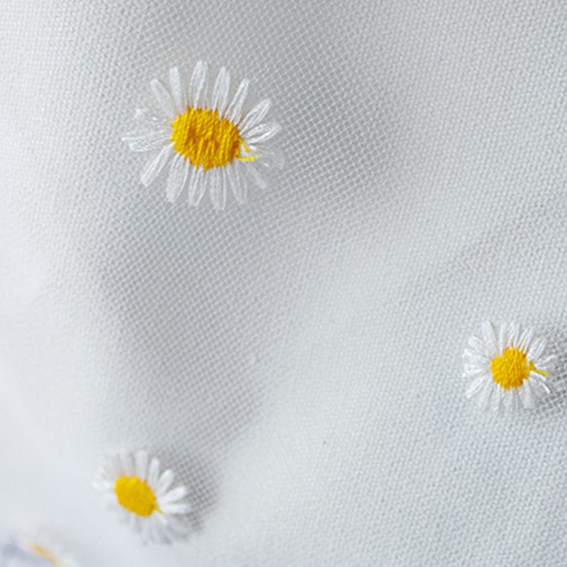 Túi Xách Nữ Thêu Hoa Cúc Xinh Xắn