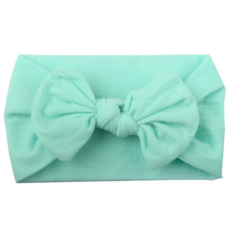 Baby Girl Hairband Cotton Elastic Fashion Cute   Ribbon Bow Headbands Children Hair Accessories