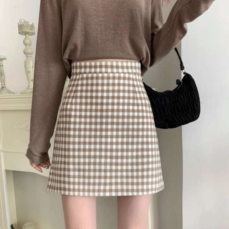 (CÓ SẴN - NHẬN MAY ĐO) CHÂN VÁY CARO DÀI/NGẮN | BigBuy360 - bigbuy360.vn