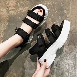 Dép quai hậu nữ độn đế xinh ảnh thật (size 35-40)
