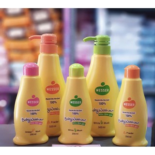 Sữa tắm gội Wesser cho bé 500ml siêu thơm