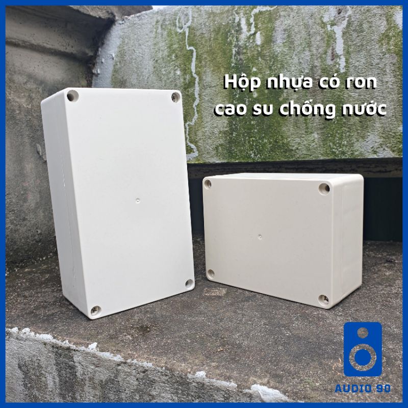 Hộp nhựa chế loa bluetooth, DIY các thiết bị điện tử có ron cao su chống nước