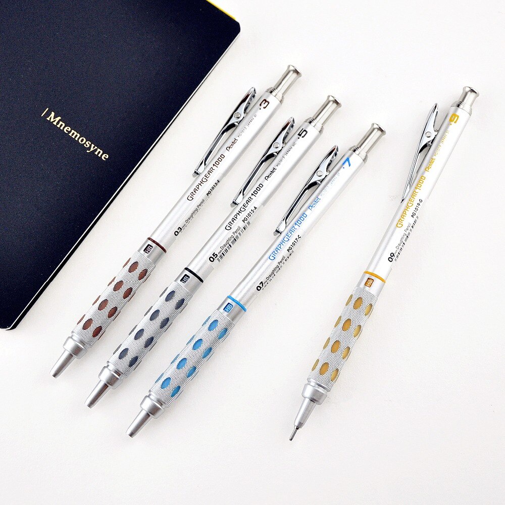 (Chuyển Được Độ B) Bút Chì Kim Bấm Kỹ Thuật Chuyên Nghiệp Pentel Graphgear 1000 | Vẽ Phác Thảo, Kiến Trúc, Mỹ Thuật