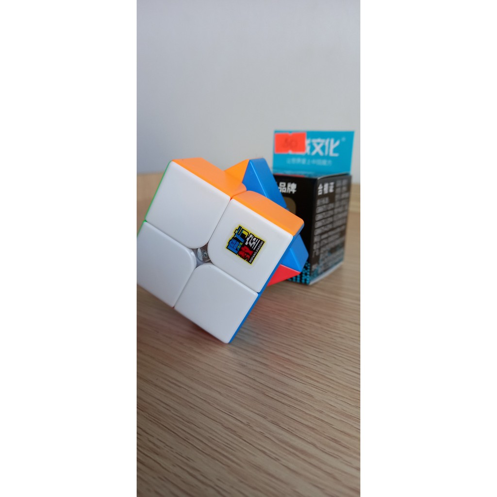 Rubik 2x2 Stickerless MoYu MeiLong MFJS Rubik 2 Tầng
