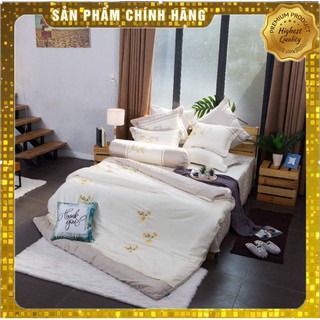 Bộ Ga Chần Gòn Lụa Tencel  Edena 750  [ SIÊU MỀM MÁT ] Gồm 6 Món, Bảo Hành  Một Đổi Một