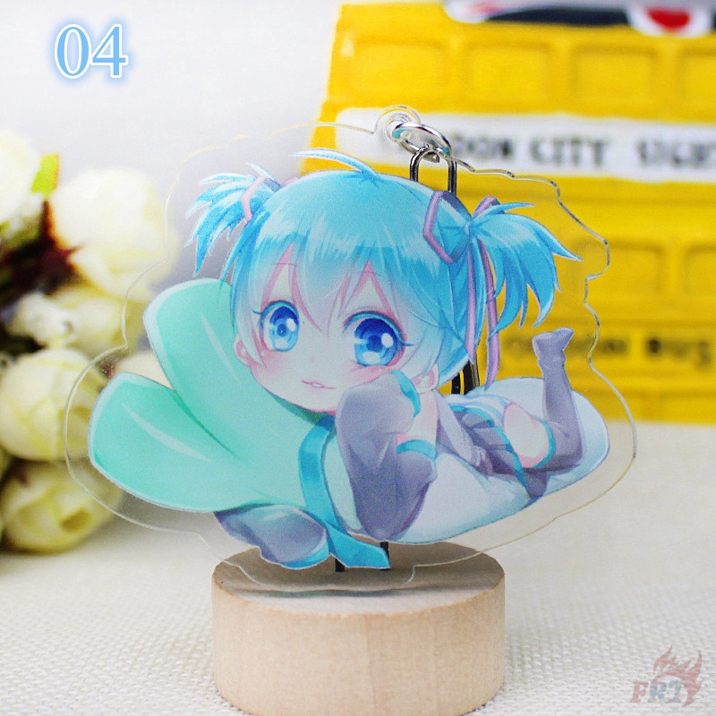 ❀ Hatsune Miku Móc khóa ❀ Snow Sakura VOCALOID Figures KeyRing Pendant Gifts - 6 Styles