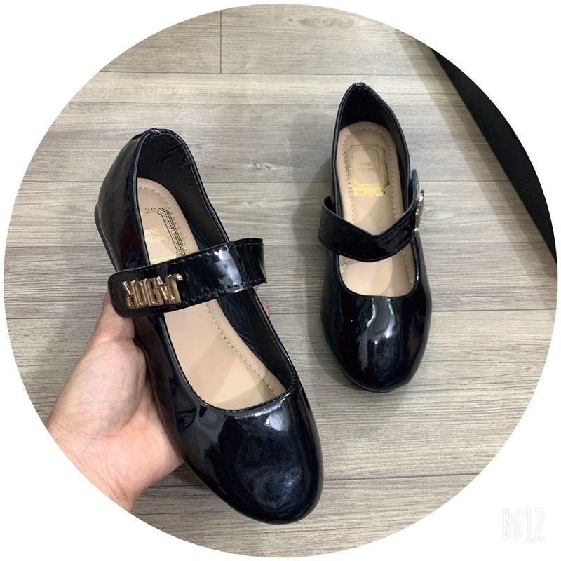 Giầy búp bê quai cài chất da bóng siêu mềm hót!!!