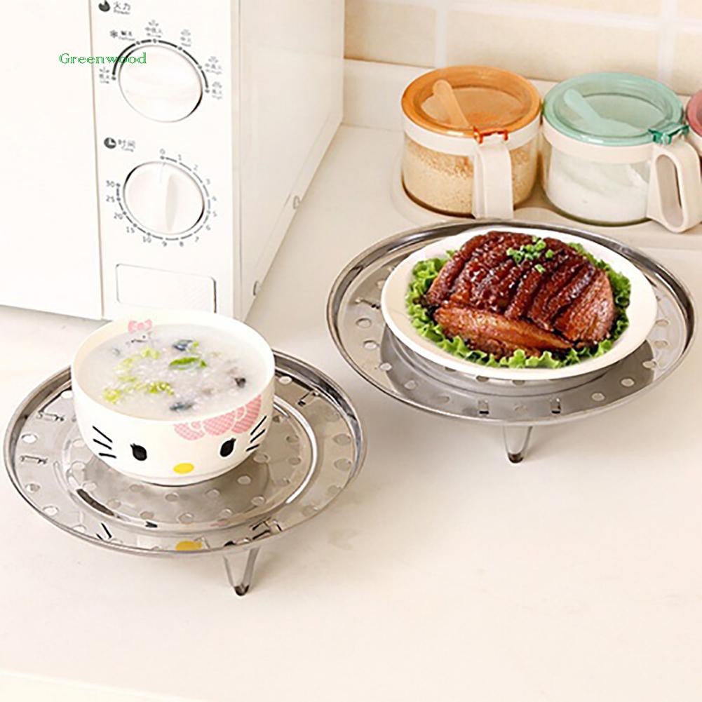 Khay Hấp Tròn K02 Hấp Bánh Bao, Thức Ăn Vĩ Tròn 24cm thép Không Gỉ Cao Cấp