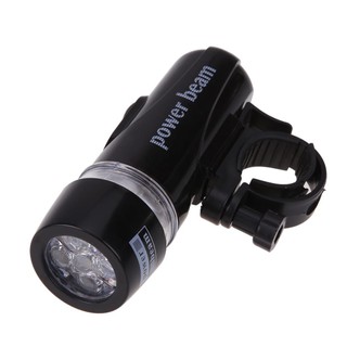 🌴5 LED Flashlight Bike Bicycle Torch Flash Light Outdoor Safty Lamp