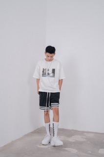 Áo longtee Leon Montana trắng Brocode
