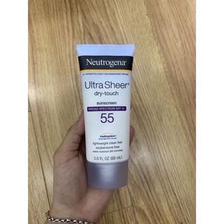 Kem chống nắng neutrogena ultra sheer dry touch spf 55