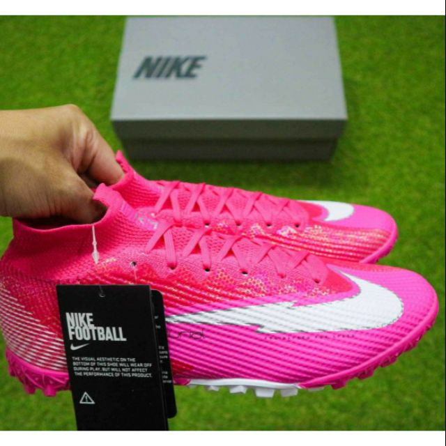 Giày đá bóng Mercurial Superfly Elite Tf hồng