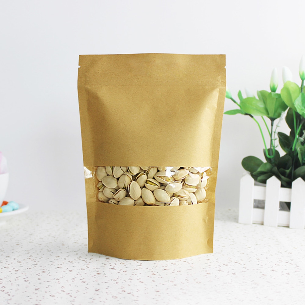 Set 50 Túi Giấy Đựng Thực Phẩm Có Khóa Kéo Tiện Dụng&-&*&&&& | BigBuy360 - bigbuy360.vn