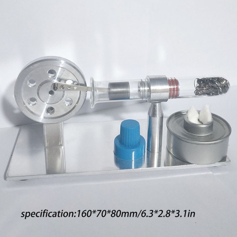 Động Cơ Stirling Phát Điện Loại T Hỗ Trợ Giảng Dạy Vật Lý Trong Phòng Thí Nghiệm