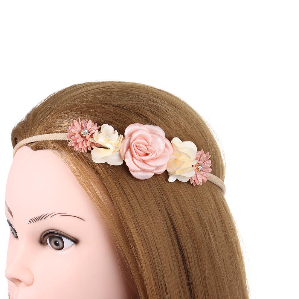 1 Kẹp Tóc Hình Cánh Hoa Ngọt Ngào Cho Bé Sơ Sinh