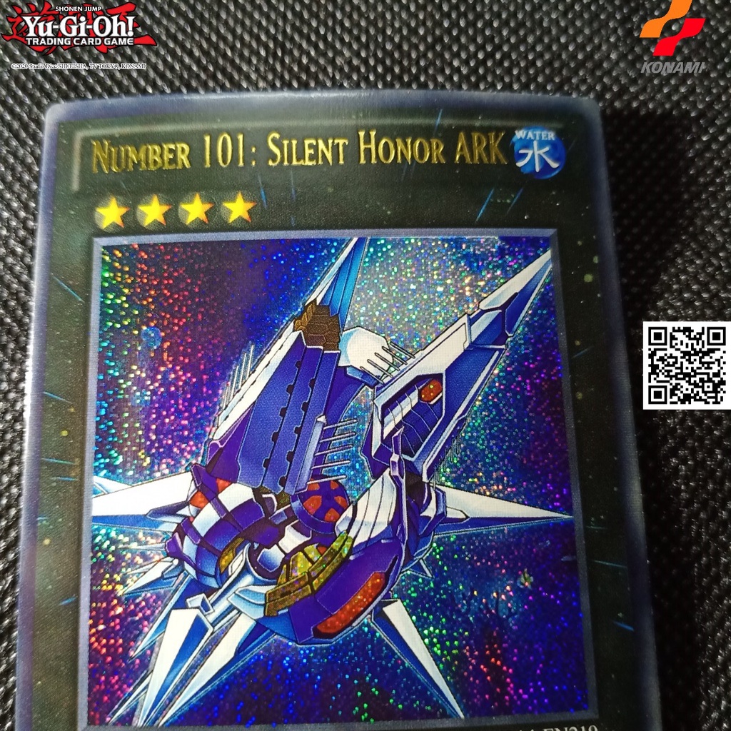 Lá Number 101 Silent Honor Ark chiến cơ gundam Bài Yugioh hiệu ứng Secret Rare TẶNG Top Loader bọc nhựa 1458 D3 43