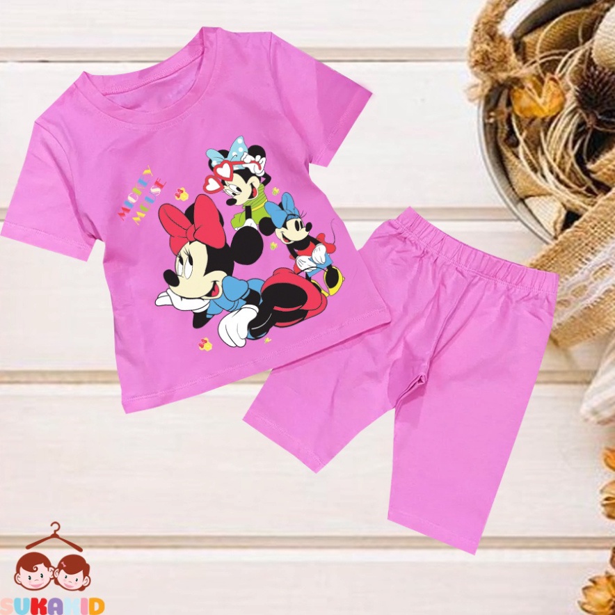 ( Km ) Combo 3 Đồ bộ tay ngắn quần lửng hình 3 CON METKE sườn be từ 6kg-29kg.BDBG64.