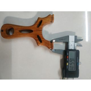 SLINGSHOT - Ná u híp gỗ chạc 7.5cm TẶNG 2 THUN