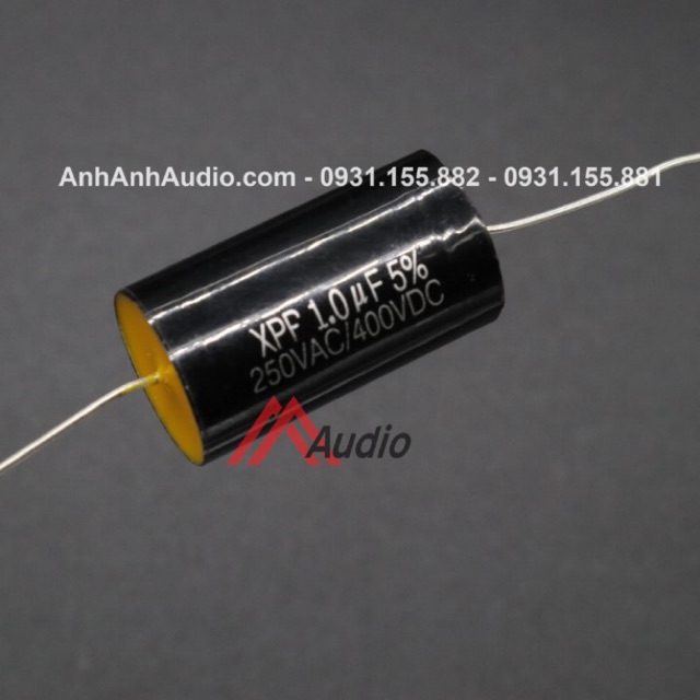 Tụ cản loa treble xpp 1.0 UF 400V