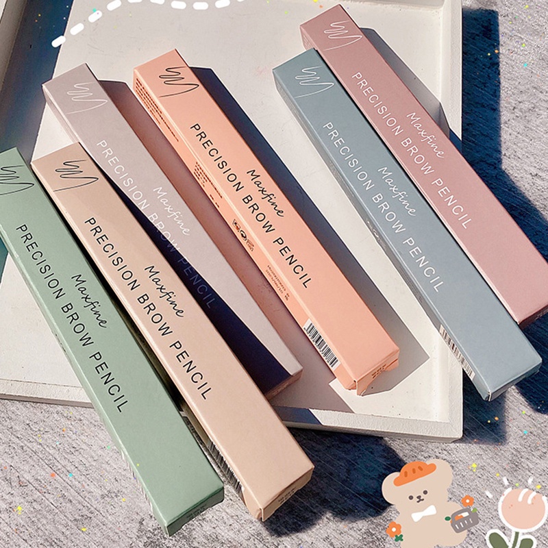 [Hàng mới về] Bút kẻ lông mày hai đầu chống mồ hôi trang điểm tự nhiên