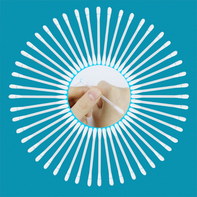 Set 50 Tăm Bông Y Tế Khử Trùng Dùng Một Lần