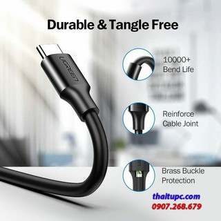 Cáp USB to USB-C Data Cable, Dài 1m - UGREEN 60116