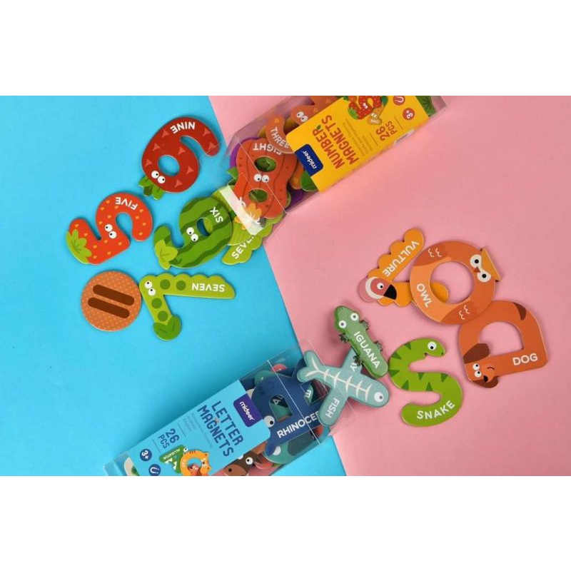 Bộ Số Nam Châm Magnets Cho Bé