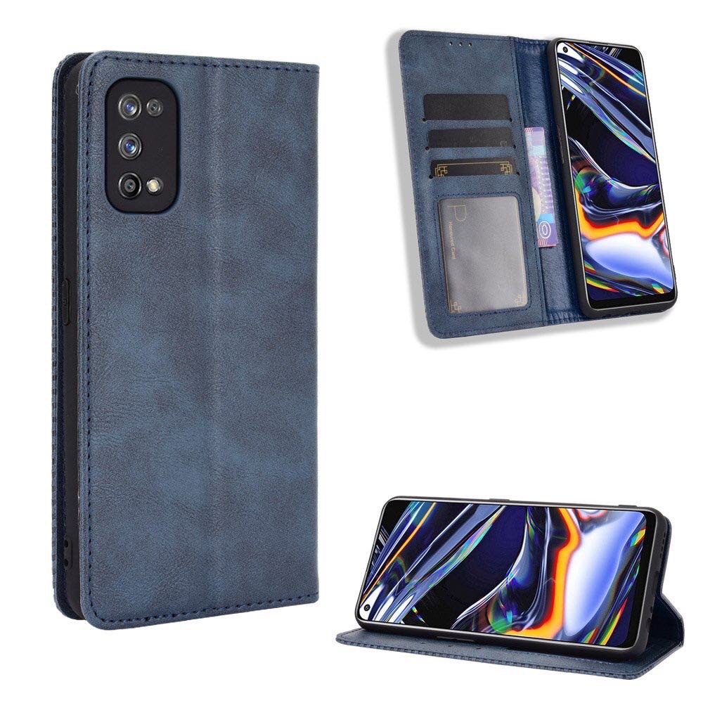 Bao da dạng ví Realme 7, 7 Pro, 7i, C17, C3, Realme 5, 5i, 5s có nắp gập, ngăn đựng thẻ ATM tiền tiện lợi