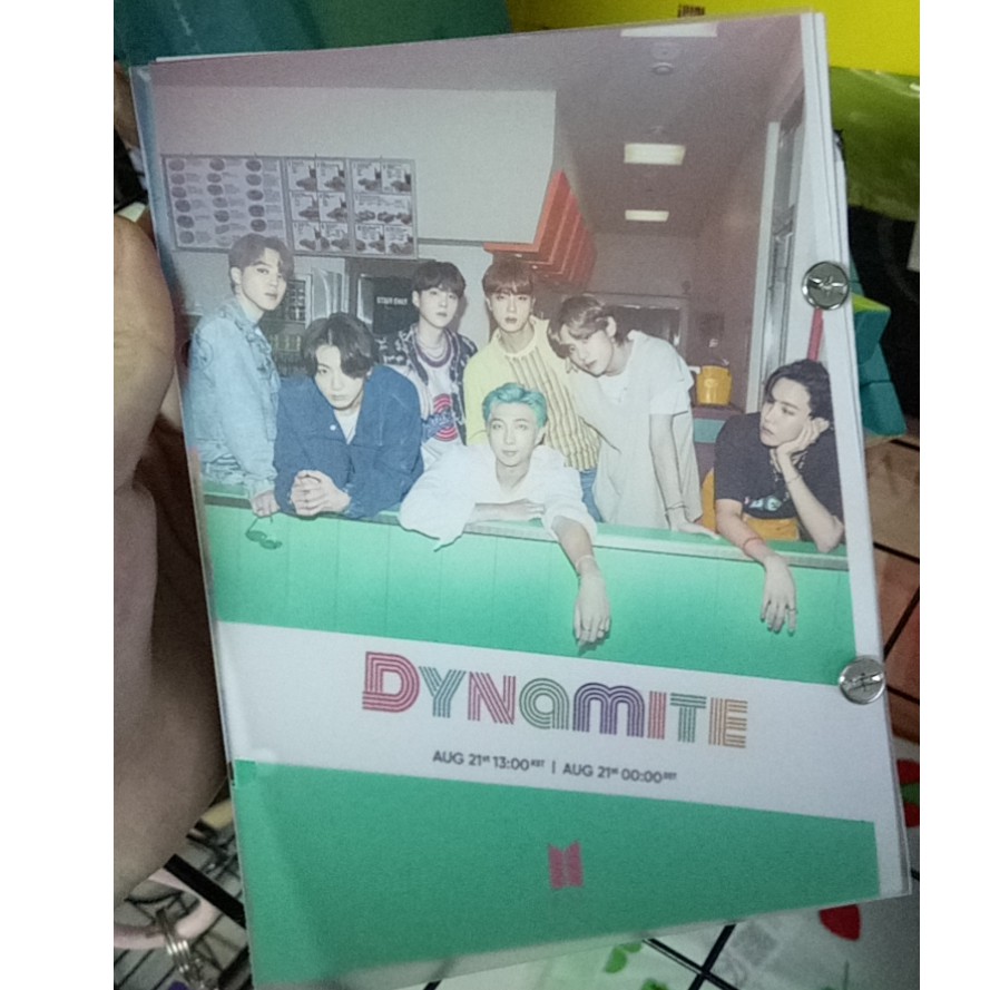 Photobook - Scrapbook Kpop khổ A5 in theo yêu cầu BTS BLACKPINK TWICE EXO ....