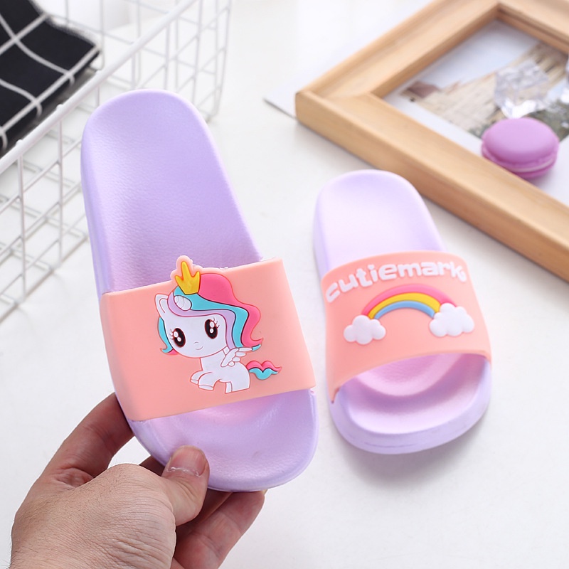 Dép Trẻ Em Bé Gái [ XẢ KHO ] Hình Pony siêu đẹp êm chân