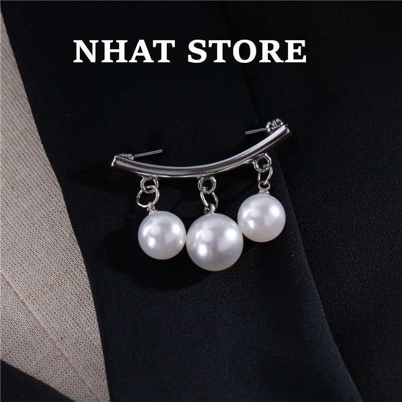 Trâm ghim cài áo nữ Nhat Store phong cách Hàn Quốc (Brooches &amp; Pins)
