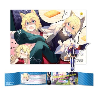 Poster ( giấy dán tường ), bookmark kèm obi Slime Taoshite 300-nen, Shiranai Uchi ni Level MAX ni Natteshimatta ms 7