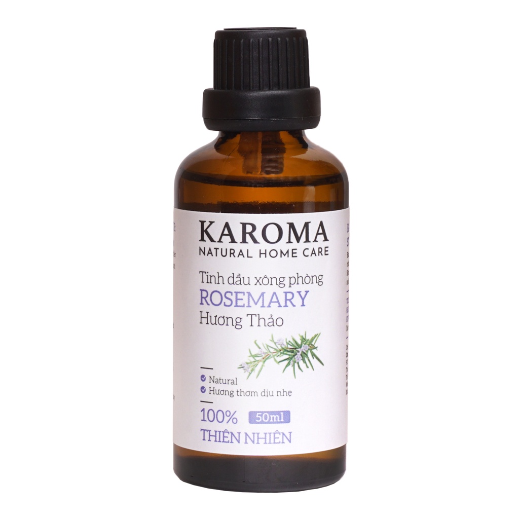 Tinh Dầu Hương Thảo KAROMA - Rosemary, Cao Cấp Nhập Khẩu, Thiên Nhiên Nguyên Chất Xông Phòng