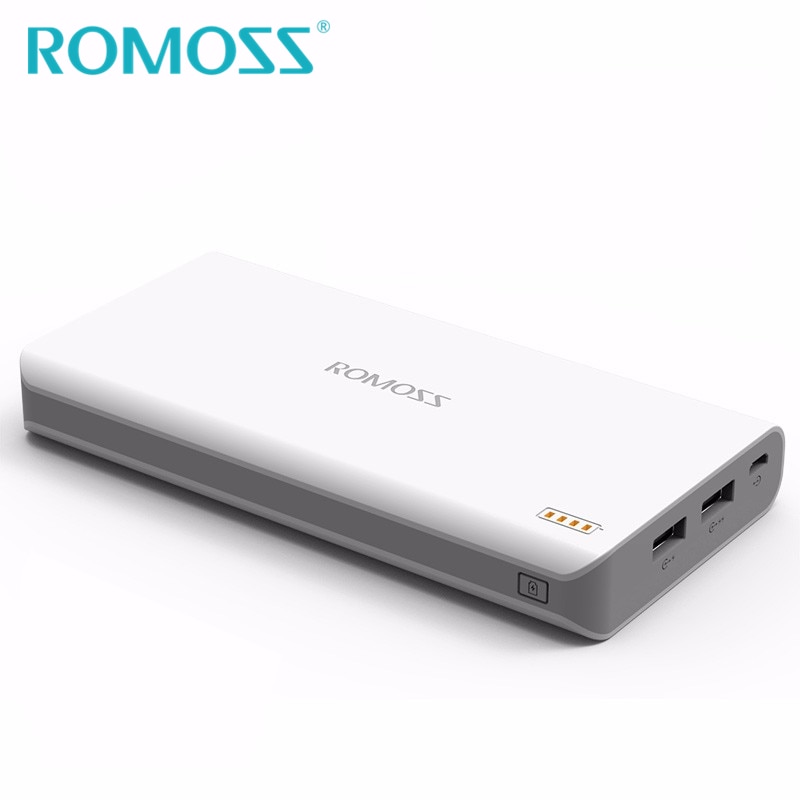 Sạc dự phòng Romoss 20000mah pin 18650 cao cấp