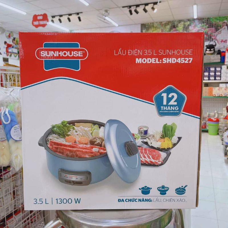 NỒI LẨU ĐIỆN SUNHOUSE SHD4527