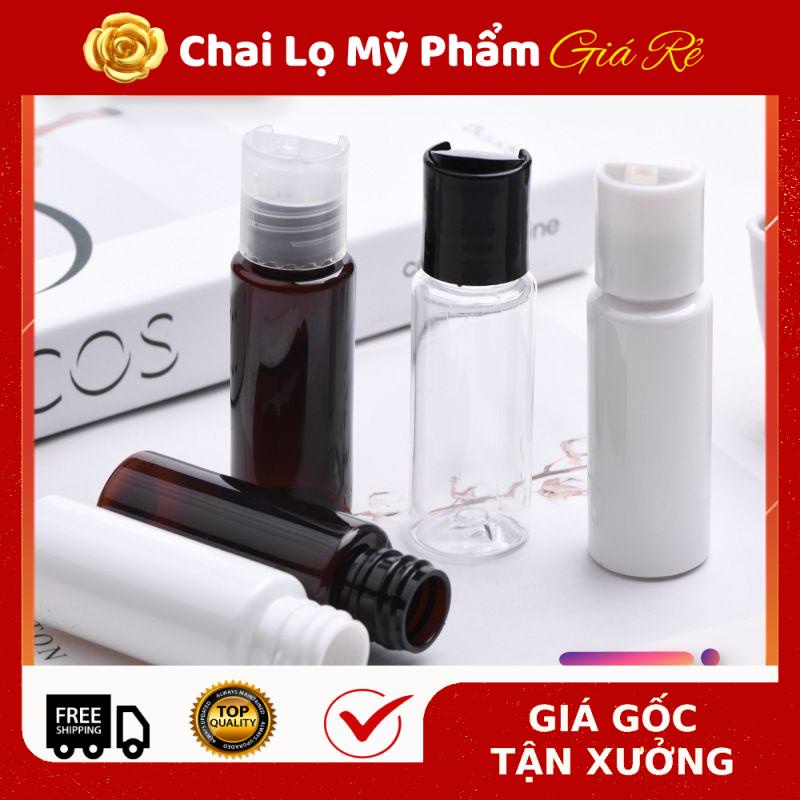 Chai Chiết Mĩ Phẩm ❤ RẺ VÔ ĐỊCH ❤ Chai nhựa pet nắp nhấn 100ml,50ml,30ml,20ml chiết mỹ phẩm , phụ kiện du lịch