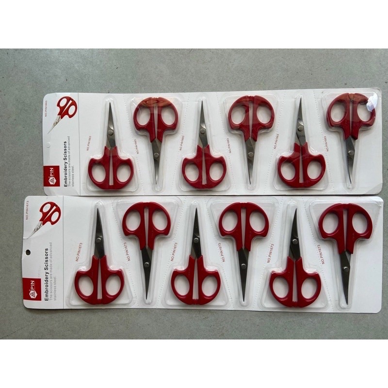 Kéo cắt chỉ mũi cong hãng pin mẫu mới đẹp mắt , bén cắt sắc 1663