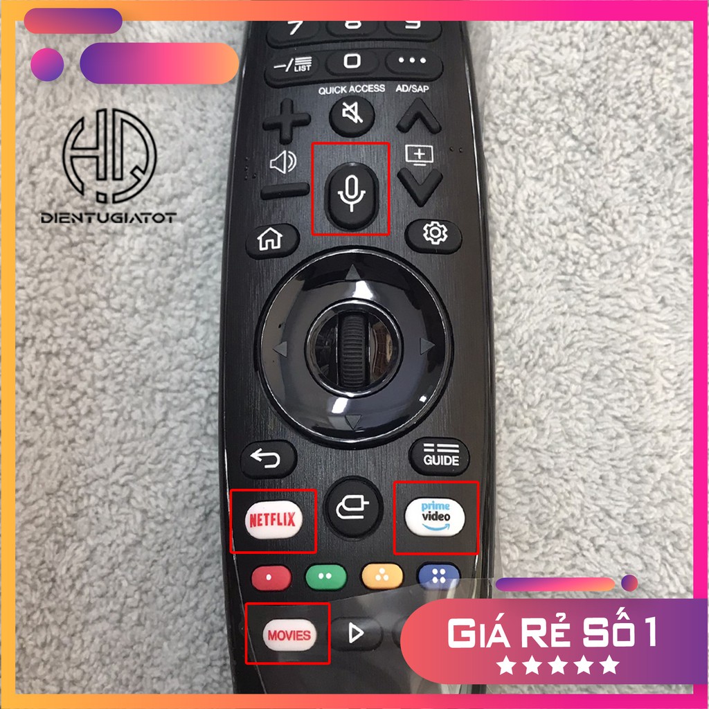 CHÍNH HÃNGREMOTE  LG MAGIC AN-MR20GA CHO CÁC DÒNG TIVI LG 2020BH 3 THÁNGMỚI 2021