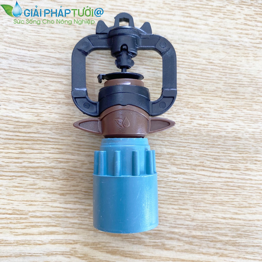 Béc tưới G9 lưỡi gà bẻ không gãy kết nối khớp pvc 21mm có bù áp combo 10 cái béc tưới cây giải pháp tưới