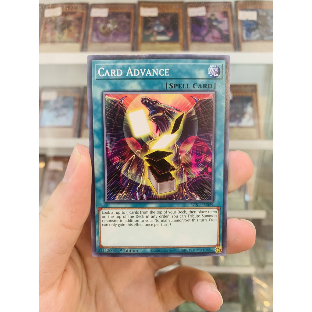 Thẻ Bài YugiOh! Mã EGS1-EN029 - Card Advance - Common - 1st Edition
