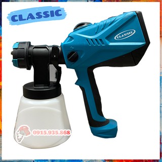 Máy phun sơn , Sơn chậu cảnh, giả đá, tường rào, classic 23-800-công suất 600W,kèm 4 béc nhựa