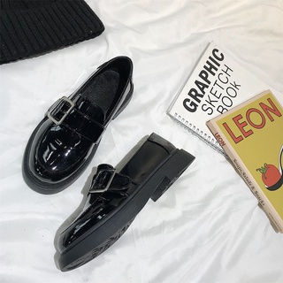 Giày da thời trang phong cách vintage cho nữ