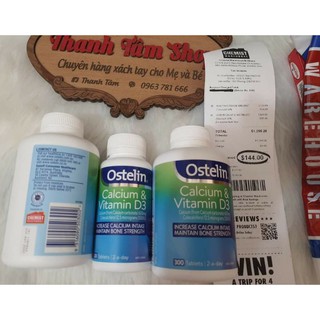 Calcium & Vitamin D3, CANXI BẦU, Canxi Ostelin bầu và sau sinh 130 viên - Xuất xứ Úc